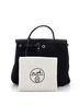 Hermès Black Herbag Zip Leather and Toile 31 One size - photo 3