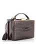 Mark Cross Brown Grace Box Bag Crocodile Small One size - photo 3