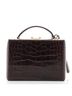 Mark Cross Brown Grace Box Bag Crocodile Small One size - photo 4