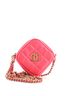 Chanel 100% Leather Pink Diamond Clutch with Chain Quilted Lambskin One size - photo 1