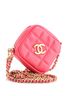Chanel 100% Leather Pink Diamond Clutch with Chain Quilted Lambskin One size - photo 4