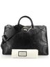 Gucci 100% Leather Black Morpheus Zip Convertible Duffle Bag Leather Medium One size - photo 3
