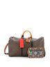 Louis Vuitton Brown Keepall Bandouliere Bag Limited Edition Patchwork Monogram Canvas with Epi Leather 50 One size - photo 3