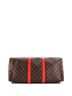 Louis Vuitton Brown Red Keepall Bandouliere Bag Monogram Canvas with Coquelicot Leather Trim 50 One size - photo 2