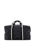 Chanel 100% Nylon Black Travel Line Duffle Bag Printed Nylon Large One size - photo 2
