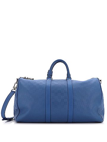 Louis Vuitton Keepall Bandouliere Bag Damier Infini Leather 45 (view 1)