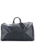 Louis Vuitton 100% Leather Blue Keepall Bandouliere Bag Damier Cobalt 55 One size - photo 1