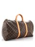 Louis Vuitton 100% Coated Canvas Brown Keepall Bag Monogram Canvas 50 One size - photo 3
