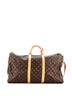 Louis Vuitton 100% Coated Canvas Brown Keepall Bandouliere Bag Monogram Canvas 55 One size - photo 4