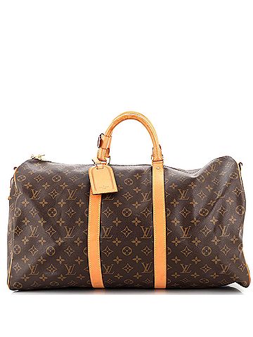 Louis Vuitton Keepall Bandouliere Bag Monogram Canvas 50 (view 1)
