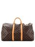 Louis Vuitton 100% Coated Canvas Brown Keepall Bandouliere Bag Monogram Canvas 50 One size - photo 4
