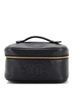 Chanel 100% Leather Black Vintage Timeless Cosmetic Case Caviar Medium One size - photo 1
