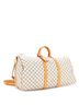 Louis Vuitton 100% Coated Canvas White Keepall Bandouliere Bag Damier 55 One size - photo 3