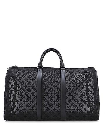 Louis Vuitton Keepall Bandouliere Bag Monogram See Through Mesh 50 (view 1)