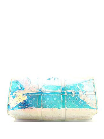Louis Vuitton Keepall Bandouliere Bag Limited Edition Monogram Prism PVC 50 (view 2)