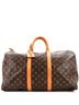 Louis Vuitton 100% Coated Canvas Brown Keepall Bag Monogram Canvas 50 One size - photo 1