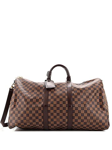 Louis Vuitton Keepall Bandouliere Bag Damier 55 (view 1)