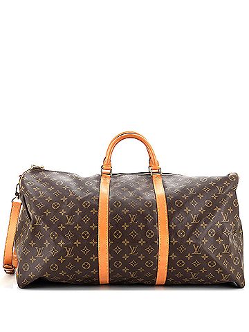 Louis Vuitton Keepall Bandouliere Bag Monogram Canvas 60 (view 1)