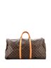 Louis Vuitton 100% Coated Canvas Brown Keepall Bandouliere Bag Monogram Canvas 60 One size - photo 4