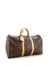 Louis Vuitton 100% Coated Canvas Brown Keepall Bag Monogram Canvas 50 One size - photo 3