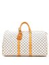 Louis Vuitton 100% Coated Canvas White Keepall Bag Damier 50 One size - photo 1