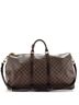 Louis Vuitton 100% Coated Canvas Brown Keepall Bandouliere Bag Damier 55 One size - photo 1