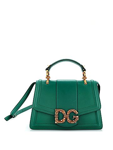 Dolce & Gabbana Amore Flap Shoulder Bag Leather Small (view 1)