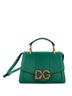 Dolce & Gabbana 100% Leather Green Amore Flap Shoulder Bag Leather Small One size - photo 1
