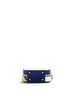 Chanel 100% Leather Tan Blue Vanity Case Bag Quilted Crumpled Calfskin Small One size - photo 5