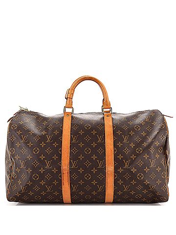 Louis Vuitton Keepall Bag Monogram Canvas 50 (view 1)