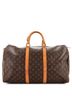 Louis Vuitton 100% Coated Canvas Brown Keepall Bag Monogram Canvas 50 One size - photo 1