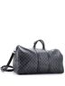 Louis Vuitton 100% Coated Canvas Black Keepall Bandouliere Bag Damier Graphite 55 One size - photo 3