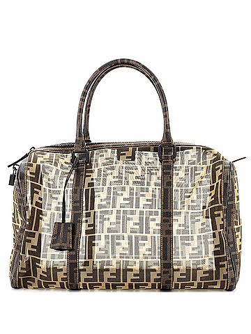 Fendi Vintage Boston Bag Zucca Mesh Medium (view 1)