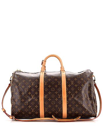 Louis Vuitton Keepall Bandouliere Bag Monogram Canvas 50 (view 1)
