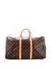 Louis Vuitton 100% Coated Canvas Brown Keepall Bandouliere Bag Monogram Canvas 50 One size - photo 4