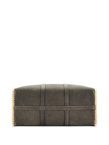 Christian Dior Lingot Duffle Bag Leather with Shearling 50 (view 2)