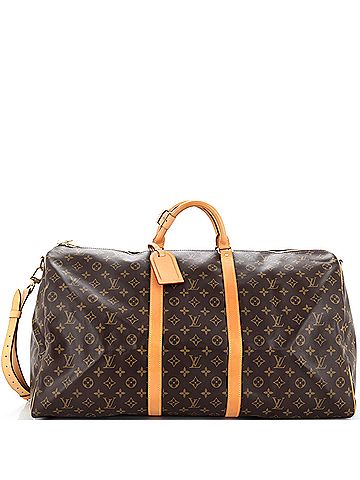 Louis Vuitton Keepall Bandouliere Bag Monogram Canvas 60 (view 1)
