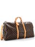 Louis Vuitton 100% Coated Canvas Brown Keepall Bandouliere Bag Monogram Canvas 60 One size - photo 3