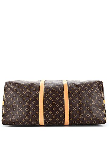 Louis Vuitton Keepall Bandouliere Bag Monogram Canvas 60 (view 2)