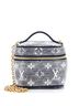 Louis Vuitton Blue Vanity Handbag Monogram Jacquard Denim Micro One size - photo 1