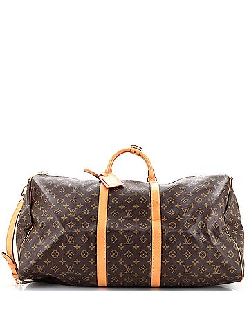 Louis Vuitton Keepall Bandouliere Bag Monogram Canvas 60 (view 1)
