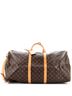 Louis Vuitton 100% Coated Canvas Brown Keepall Bandouliere Bag Monogram Canvas 60 One size - photo 1