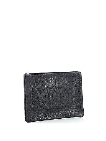 Chanel Vintage Timeless CC Pouch Caviar Small (view 2)
