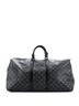 Louis Vuitton 100% Coated Canvas Black Keepall Bandouliere Bag Monogram Eclipse Canvas 55 One size - photo 4
