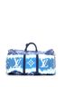 Louis Vuitton 100% Coated Canvas Multi Color Blue White Keepall Bandouliere Bag Limited Edition Escale Monogram Giant 50 One size - photo 4