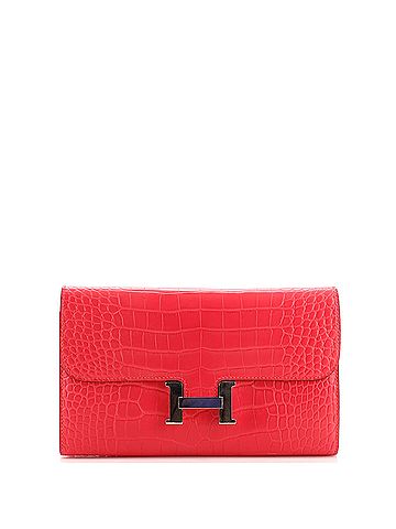 Hermès Constance Wallet Alligator Long (view 1)