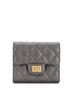 Chanel 100% Leather Reissue Flap Wallet Quilted Aged Calfskin Compact One size - photo 1