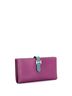 Hermès Purple Bearn Wallet Tadelakt with Lizard Long One size - photo 4