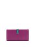 Hermès Purple Bearn Wallet Tadelakt with Lizard Long One size - photo 2