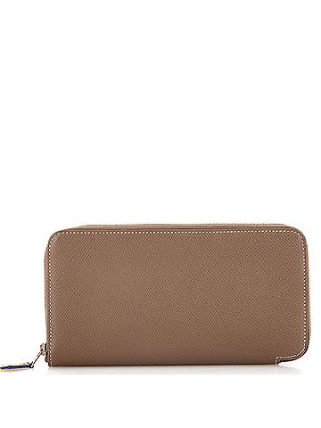 Hermès Azap Zip Around Wallet Silk'in Epsom Long (view 1)